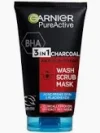 Garnier pure active and skin 3 -in 1 charcoal