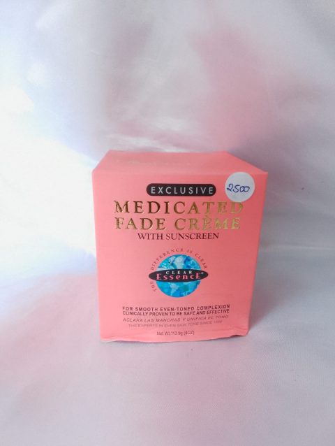 clear essence exclusive medicated fade cream